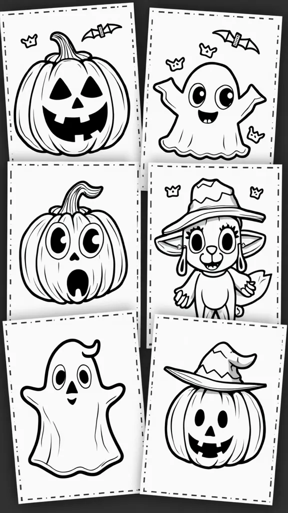 coloriages halloween pdf